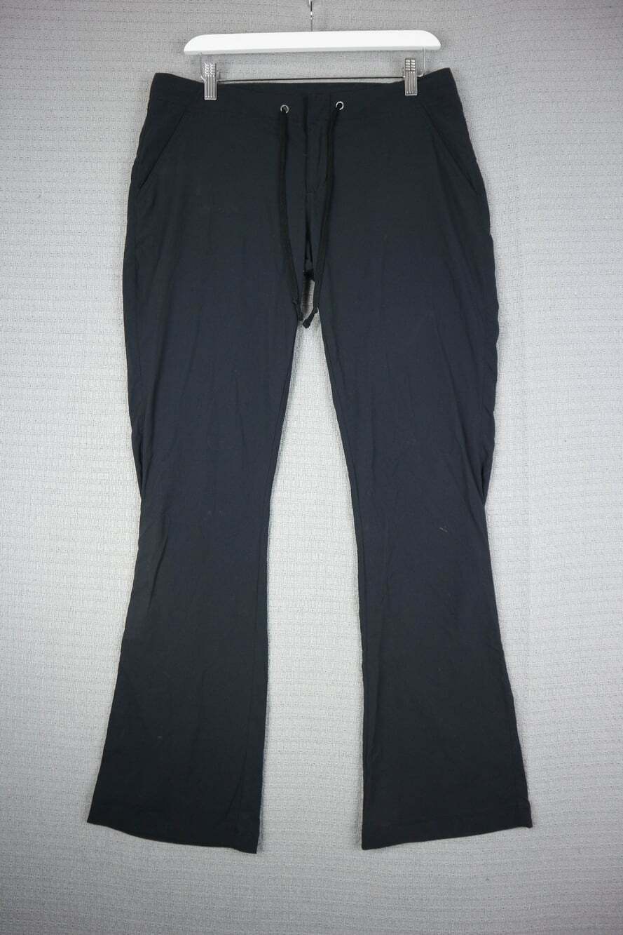 Columbia Black Drawstring Bootcut Pants with Pockets Size 8 Womens
